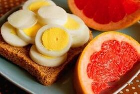 αυγό και γκρέιπφρουτ για απώλεια βάρους